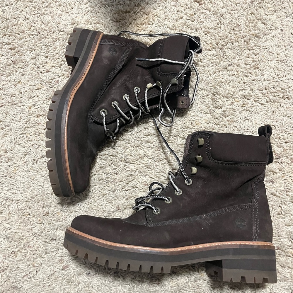 Brown timberlands